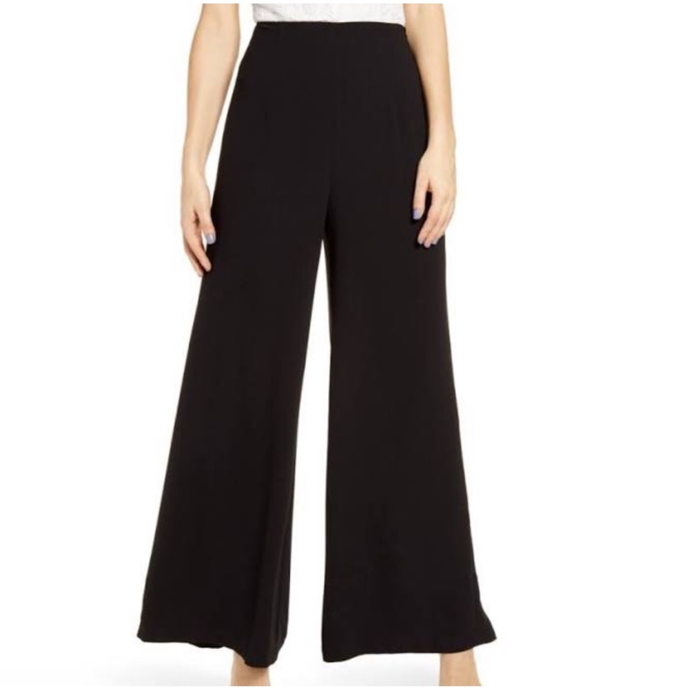 Leith Navy Wide Leg Pants